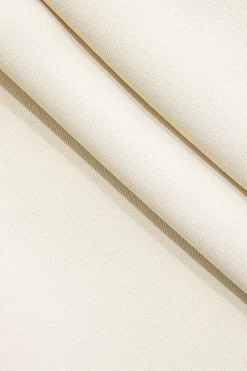 MICAS Skirt Sets-Solid Tube Top And Wrap Split Midi Skirt Set BEIGE