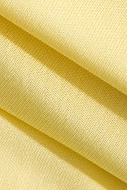 MICAS Midi Dresses-Solid Twist Front Cut Out Slit Midi Dress