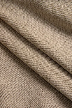 MICAS Knitwear|Knit Tops-Solid V-neck Sweater Long-Sleeve Top