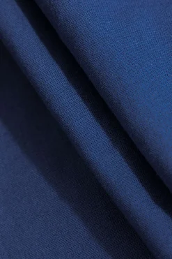 MICAS Short Sets-Solid V-neck Vest And Shorts Set NAVY