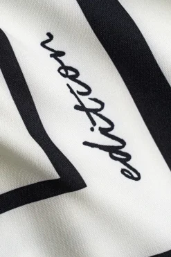 MICAS Midi Dresses-Stripes Print Patchwork Sleeveless Midi Dress Contrast Color