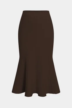 MICAS Knit Bottoms|Skirts-Sweater High Waist Mermaid Skirt