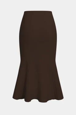 MICAS Knit Bottoms|Skirts-Sweater High Waist Mermaid Skirt