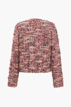 MICAS Outerwear|Outerwear-Textured Button Jacket MULTICOLOR