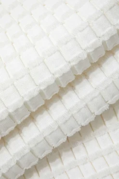 MICAS Skirt Sets|Vacation Sets-Textured Crop Tank Top And Skirt Set