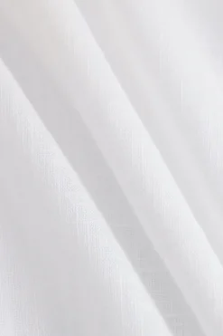 MICAS Long Sleeve Dresses|Mini Dresses-Tie Back Long Sleeve Mini Dress WHITE