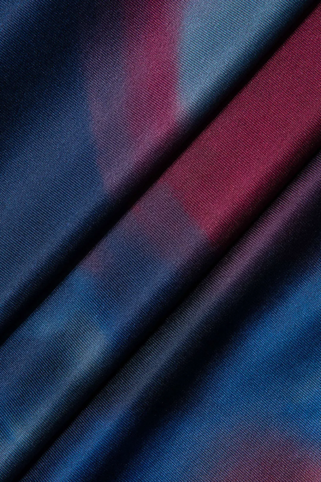 MICAS Midi Dresses-Tie Dye Backless Slit Slip Midi Dress MULTICOLOR