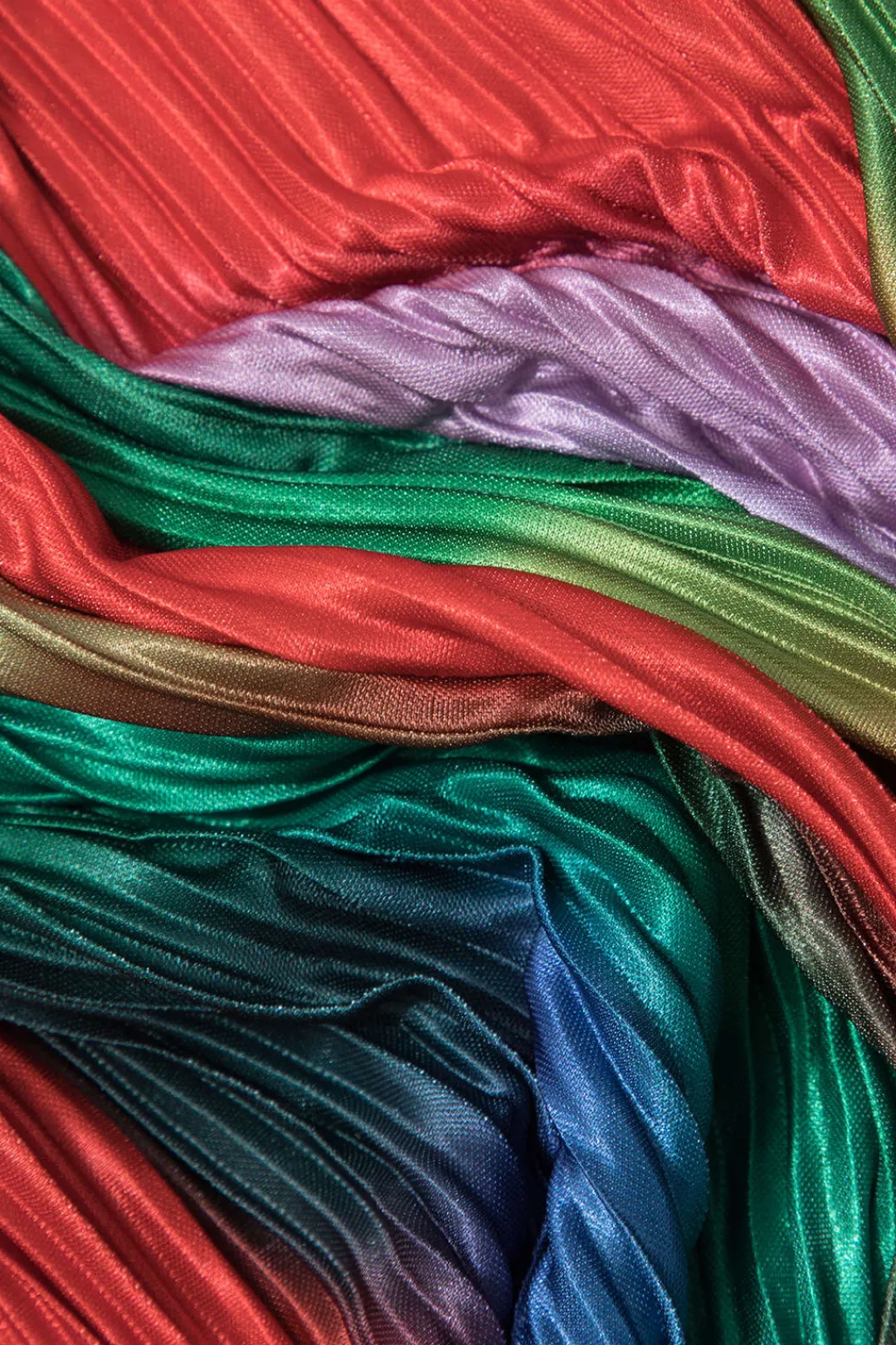 MICAS Pant Sets|Vacation Sets-Tie Dye Plisse Halter Top And Pants Set MULTICOLOR