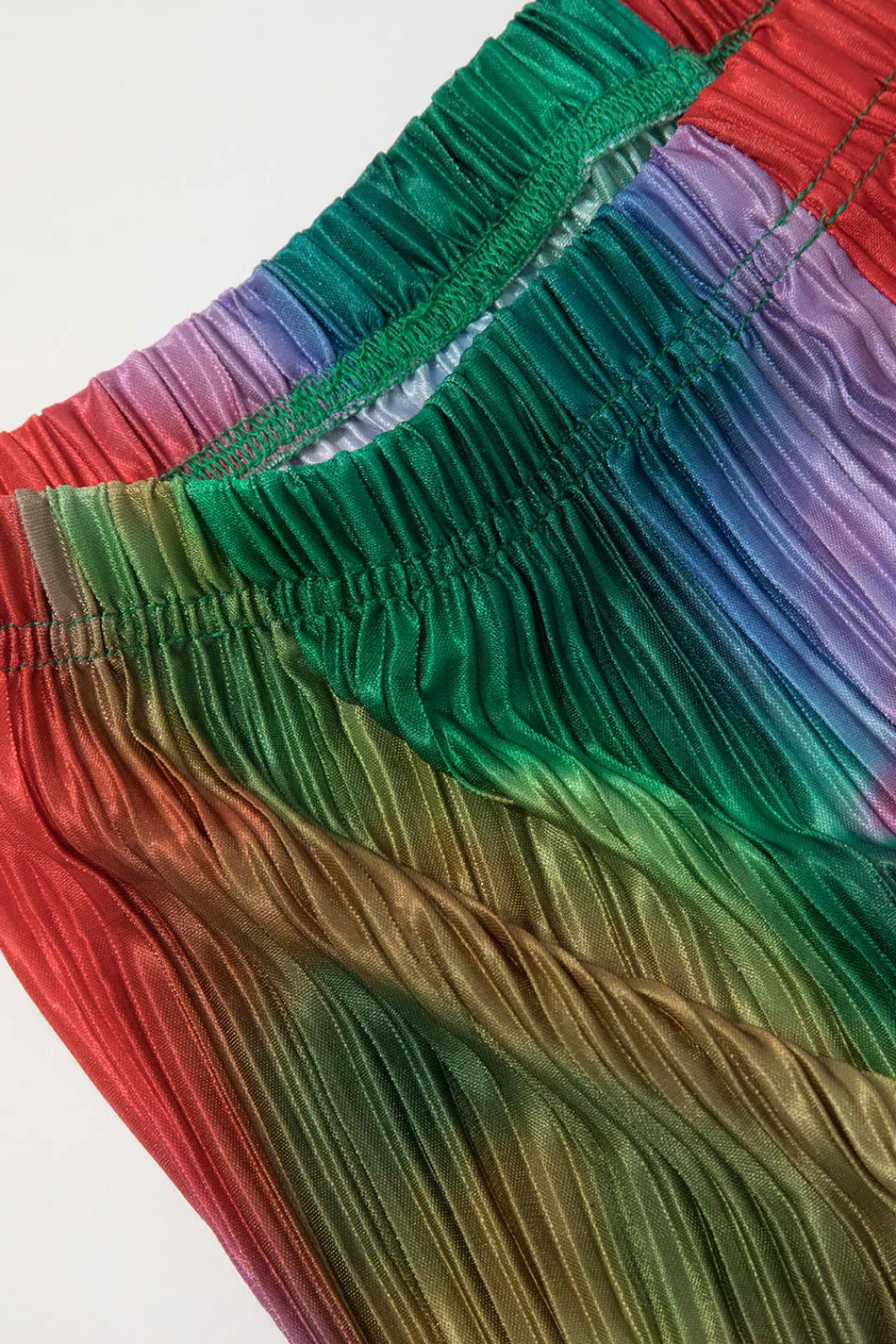 MICAS Pant Sets|Vacation Sets-Tie Dye Plisse Halter Top And Pants Set MULTICOLOR