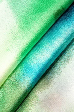 MICAS Skirts-Tie Dye Twist Split Midi Skirt Contrast Color