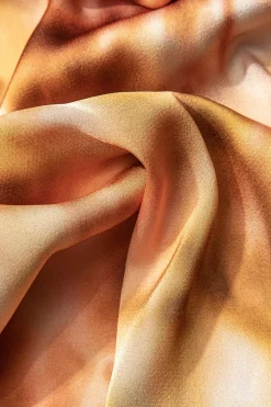 MICAS Maxi Dresses-Tie Dye V-neck Backless Slip Maxi Dress MULTICOLOR