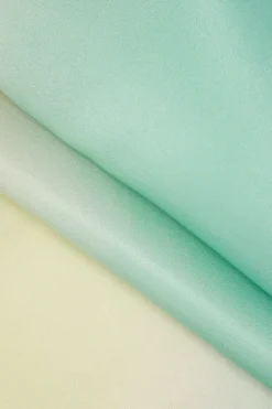 MICAS Maxi Dresses-Tie-Dye Satin Cap Sleeve Maxi Dress MULTICOLOR