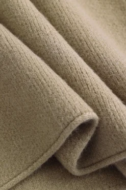 MICAS Knitwear|Knit Bottoms-Tie-Up Sweater Skirt