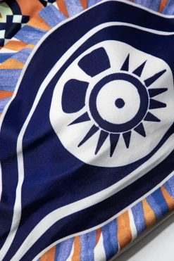 MICAS Swimwear-Tribal Print Two-Piece Swimsuit Bikini Set MULTICOLOR