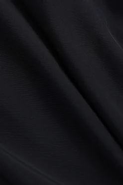 MICAS Swimwear-Tummy Control Appliques Detail One-Piece Swimsuit BLACK