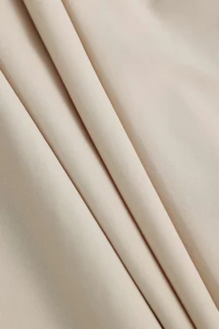 MICAS Swimwear-Tummy Control Contrast Halter Cut Out Swimwear And Twist Cover Up Set IVORY