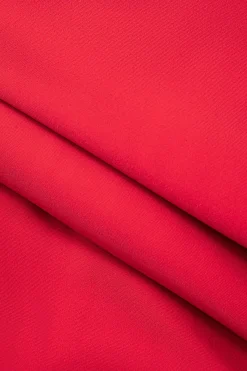 MICAS Swimwear-Tummy Control 3D Flower Cami One-piece Swimsuit RED