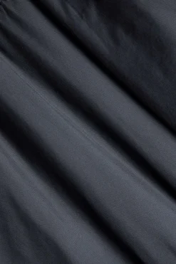 MICAS Outerwear|Outerwear-Turtleneck Zip-Up Puffer Vest BLACK