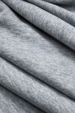 MICAS Pants-Twist Knot Drawstring Pocket Trousers GRAY