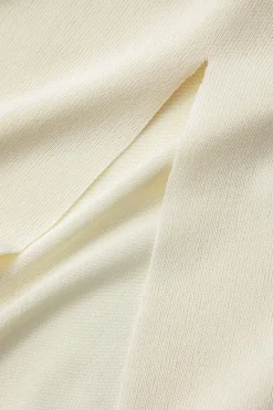 MICAS Skirt Sets|Vacation Sets-Twist Tie Halter Long Sleeve Bra Top And Maxi Skirt Set