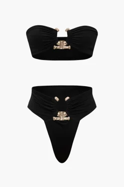 MICAS Swimwear-U-Ring Tube Bikini Set