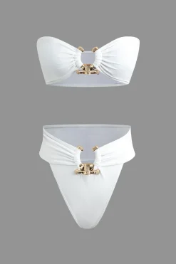 MICAS Swimwear-U-Ring Tube Bikini Set