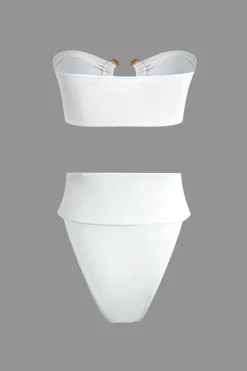 MICAS Swimwear-U-Ring Tube Bikini Set