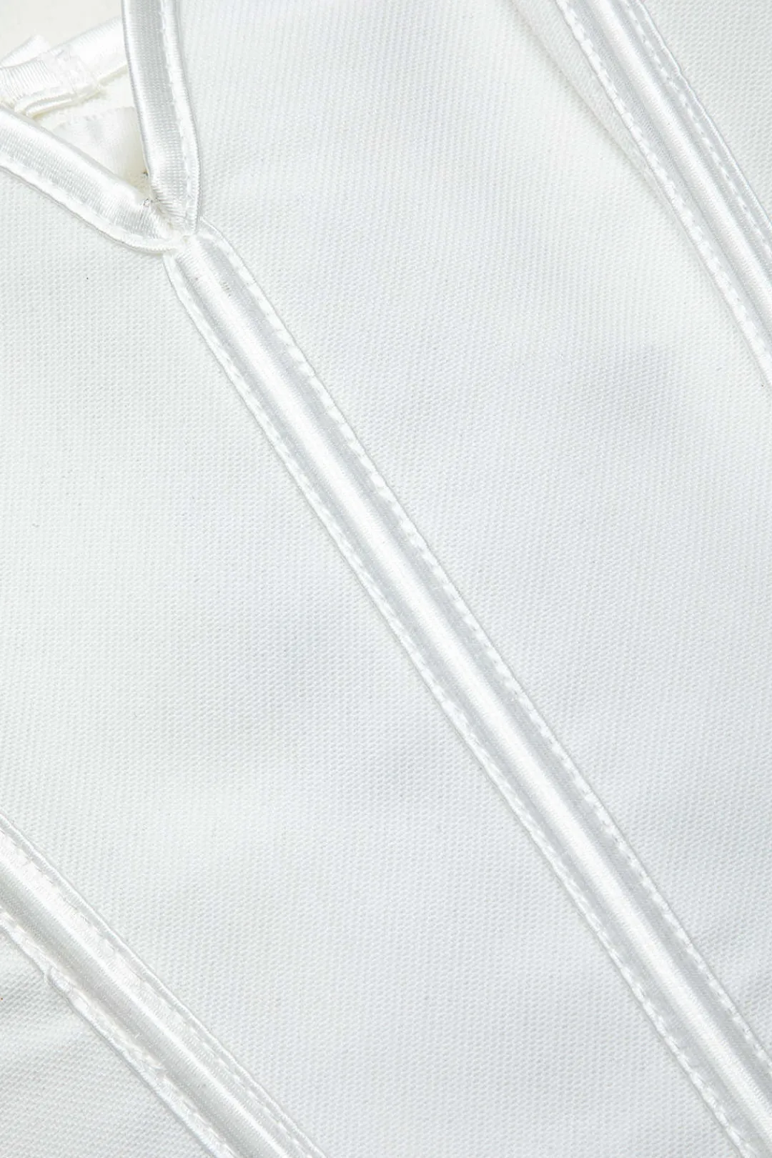 MICAS Tube Tops|Corset & Bustier Tops-V-Hem Tie Back Corset Corset Top