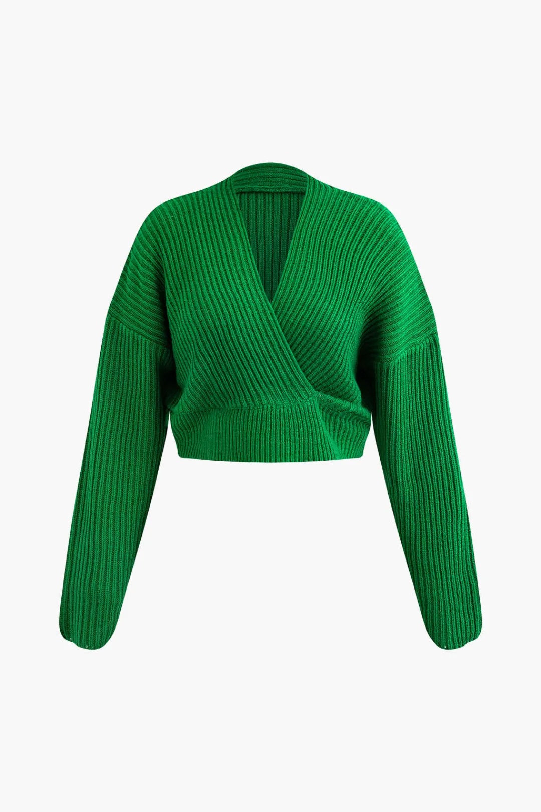 MICAS Knitwear|Knit Sets-V-neck Long Sleeve Sweater And Skirt Set