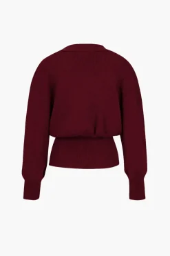 MICAS Knitwear|Outerwear-V-neck Sweater Cardigan