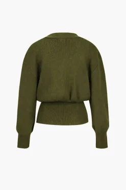 MICAS Knitwear|Outerwear-V-neck Sweater Cardigan