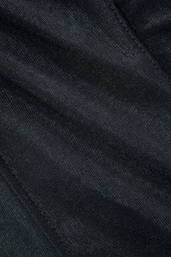 MICAS Tube Tops-V-neck Tube top BLACK