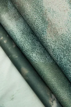 MICAS Skirts-Watercolor Print Midi Skirt MULTICOLOR